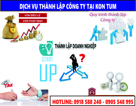 Dịch vụ thành lập công ty TNHH tại Kon Tum