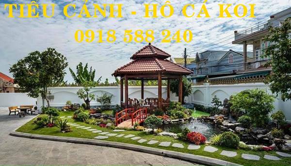 Thiết kế thi c&ocirc;ng hồ c&aacute; Koi tại Kon Tum