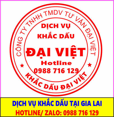 Dịch Vụ Khắc dấu Tại Gia Lai