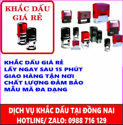Khắc Dấu Tại Long Kh&aacute;nh Đồng Nai