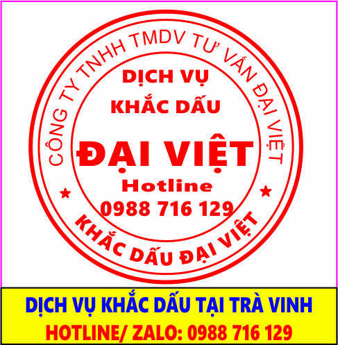 Dịch Vụ Khắc dấu Tại Trà Vinh