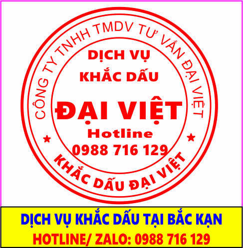 Dịch Vụ Khắc dấu Tại Bắc Kạn