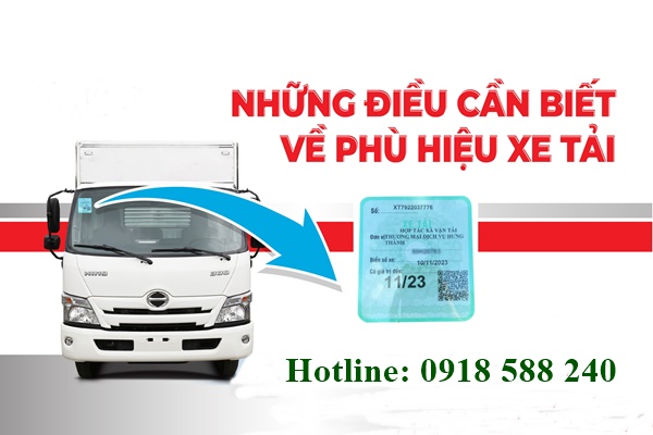 Dịch vụ l&agrave;m ph&ugrave; hiệu xe tải tại H&agrave; Tĩnh